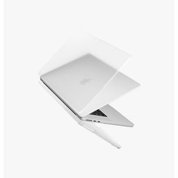 يونيك Claro كفر حماية لـ ماك بوك Air 15 إنش (M2–M5) - حمامي (شفاف مطفي) UNIQ Claro Protective Case for MacBook Air 0.381 m (M2–M5) - Matte Clear