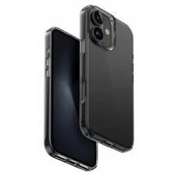 يونيك اير فيندر كفر حماية هجين لآيفون 16 اير - مدخن (رمادي) UNIQ Air Fender Hybrid Case for iPhone 16 - Gray Tinted