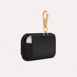 يونيك Coehl Mirelle كفر محفظة لـ ايربودز Pro - أسود أبنوسي UNIQ COEHL Mirelle Wallet Case with Magnetic Flap for AirPods Pro / Pro 2 / Pro 3 - Ebony
