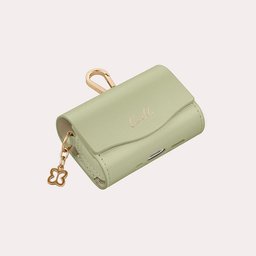 يونيك Coehl Mirelle كفر محفظة لـ ايربودز Pro - أخضر كتاني UNIQ COEHL Mirelle Wallet Case with Magnetic Flap for AirPods Pro / Pro 2 / Pro 3 - Lint Green