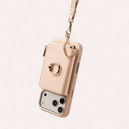 يونيك Coehl Mirelle محفظة مغناطيسية مع حزام معصم - وردي صدفي UNIQ COEHL Mirelle Magnetic Wallet with Wrist Strap - Shell Pink