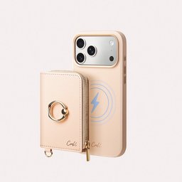 يونيك Coehl Mirelle محفظة مغناطيسية مع حزام معصم - وردي صدفي UNIQ COEHL Mirelle Magnetic Wallet with Wrist Strap - Shell Pink
