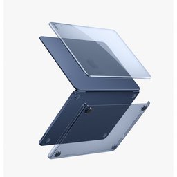 يونيك Vero كفر حماية لـ ماك بوك Neo - نيلي شفاف UNIQ Vero Protective Case for MacBook Neo - Tinted Indigo