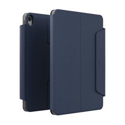 يونيك Rovus SnapMount كفر مغناطيسي قابل للفصل يدور 360° لـ ايباد 11 إنش (A16) / ايباد 10.9 إنش (الجيل 10) - أزرق كحلي UNIQ Rovus SnapMount Magnetic 360° Rotating Detachable Case for iPad 0.2794 m (A16) / iPad 0.2769 m (10th Gen) - Navy Blue
