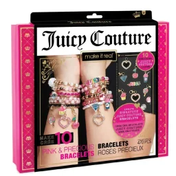 ميك إت ريل جوسي كوتور أساور وردية وثمينة Make It Real Juicy Couture Pink And Precious Bracelets