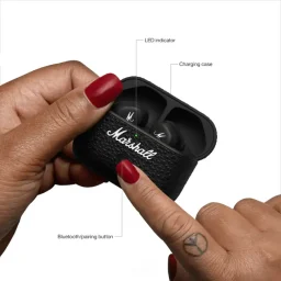 مارشال موتيف II ANC سماعات أذن لاسلكية حقيقية - أسود Marshall Motif II ANC True Wireless Earbuds - Black