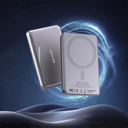 لينيس PW1015D باور بانك لاسلكي بسعة 10000 ملّي أمبير ساعة وقدرة 15 واط مع شاشة رقمية Lenyes PW1015D 10000mAh 15W Wireless Power Bank with Digital Display