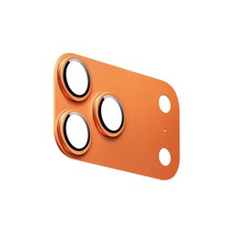 ويوو LG-012 Armor Deck واقي عدسات كاميرا لهاتف ايفون 17 Pro / Pro Max - برتقالي WiWU LG-012 Armor Deck Camera Lens Protector for iPhone 17 Pro / Pro Max - Orange