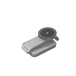 لينيس PW313 قاعدة شحن لاسلكي ثلاثة في واحد قابلة للطي - رمادي Lenyes PW313 3-in-1 Foldable Wireless Charging Stand - Grey