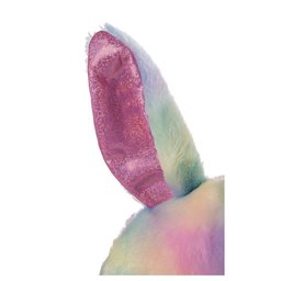 نيسي وسادة مجسمة أرنب رينبو كاندي 32X32 سم NICI Cushion Figural Rabbit Rainbow Candy 32X32cm