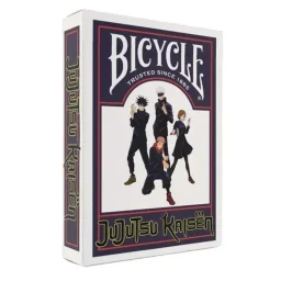 أوراق لعب بايسيكل - جوجوتسو كايسن | إصدار الأنمي، ورق لعب قياسي | 52 ورقة Bicycle Playing Cards - Jujutsu Kaisen | Anime Edition Standard Deck | 52 Cards