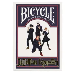 أوراق لعب بايسيكل - جوجوتسو كايسن | إصدار الأنمي، ورق لعب قياسي | 52 ورقة Bicycle Playing Cards - Jujutsu Kaisen | Anime Edition Standard Deck | 52 Cards