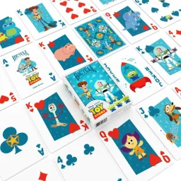 أوراق لعب بايسيكل - حكاية لعبة ديزني | ورق لعب قياسي برسومات توضيحية | 52 ورقة Bicycle Playing Cards - Disney Toy Story | Illustrated Standard Deck | 52 Cards