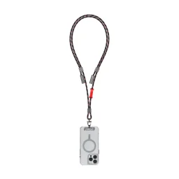 سكينارما داينو في إي 2 في 1 حبل وكابل شحن سي إلى سي - أوبسيديان Skinarma DYNO VE 2-IN-1 Lanyard And Charging Cable C To C - Obsidian