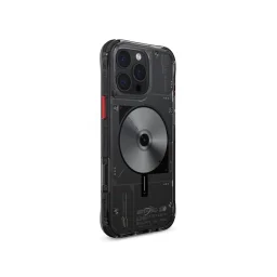 سكينارما نوفا شحن ماج حافظة آيفون 16 برو ماكس - أسود Skinarma NOVA Mag-Charge iPhone 16 Pro Max Case - Black