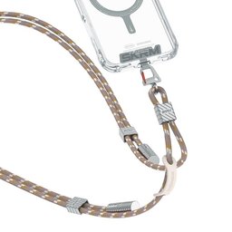 حبل تعليق وكابل شحن USB-C إلى USB-C اثنان في واحد سكينارما DYNO VE - بيرش Skinarma DYNO VE 2-IN-1 Lanyard and Charging Cable C To C - Birch