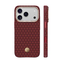 بينكس ArmorGrid Edge X9 كفر من الكيفلار لـ ايفون 18 Pro Max / 17 Pro Max - أحمر Benks ArmorGrid Edge X9 Kevlar Case for iPhone 18 Pro Max / 17 Pro Max - Red