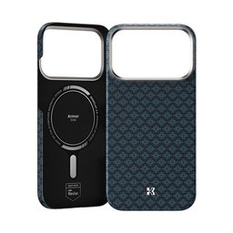 بينكس ArmorGrid Edge X9 كفر من الكيفلار لـ ايفون 18 Pro Max / 17 Pro Max - أزرق Benks ArmorGrid Edge X9 Kevlar Case for iPhone 18 Pro Max / 17 Pro Max - Blue
