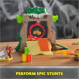 سبين ماستر (مونستر جام) دراغون دنجون أوف دوم مجموعة لعب ميني جامز Spin Master (Monster Jam) Dragon Dungeon Of Doom Playset Mini Jams