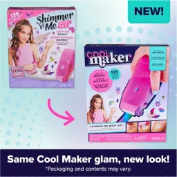 سبين ماستر (كول ميكر) شيمر مي ستوديو فن الجسم Spin Master (Cool Maker) Shimmer Me Bodyart Studio