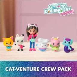 سبين ماستر (غابيز دول هاوس) مجموعة هدايا مجسمات الفيلم Spin Master (Gabbys Dollhouse)Movie Figures Giftset