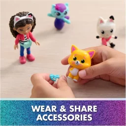 سبين ماستر (غابيز دول هاوس) مجموعة هدايا مجسمات الفيلم Spin Master (Gabbys Dollhouse)Movie Figures Giftset