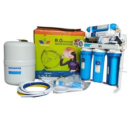 منضومة تنقية المياه بالتناضح العكسي 7 مراحل - تيكومين Tecomen 7-Stage Reverse Osmosis Water Purifier