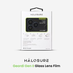 واقي عدسة كاميرا هلوشور GEORDI GEN II إطار ألمنيوم مع زجاج مقسى 9H+ iPhone 17 Pro / 17 Pro Max HaloSure GEORDI GEN II 9H+ iPhone 17 Pro 17 Pro Max Screen Protector