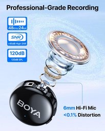 ميكروفون بويا BOYALINK 3 لاسلكي BOYA BOYALINK Microphone