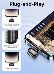 ميكروفون بويا Mini 17 لاسلكي USB-C - أصغر ميكروفون في العالم BOYA Mini 17 Microphone