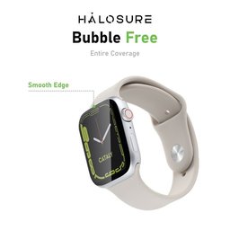 لاصق ساعة اصلي من هلوشور حجم 45mm قطعتين HaloSure Watch Protector 45mm