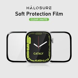 لاصق ساعة اصلي من هلوشور حجم 45mm قطعتين HaloSure Watch Protector 45mm