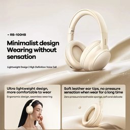سماعة ريماكس RB-100HB لاسلكية بلوتوث 5.4 على الأذن قابلة للطي REMAX RB-100HB Headphones