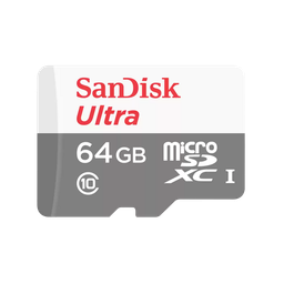 بطاقة ذاكرة SanDisk Ultra microSDXC UHS-I بسرعة 100MB/s - 64GB SanDisk Ultra microSDXC UHS-I 100MB/s 64GB Memory Card