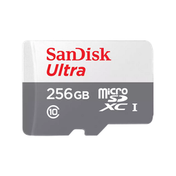 بطاقة ذاكرة SanDisk Ultra microSDXC UHS-I بسرعة 100MB/s - 256GB SanDisk Ultra microSDXC UHS-I 100MB/s 256GB Memory Card