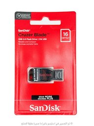 فلاش ميموري SanDisk Cruzer Blade USB 2.0 - 16GB SanDisk Cruzer Blade USB 2.0 16GB USB Flash Drive