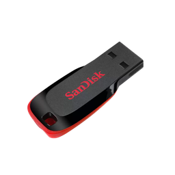 فلاش ميموري SanDisk Cruzer Blade USB 2.0 - 32GB SanDisk Cruzer Blade USB 2.0 32GB USB Flash Drive