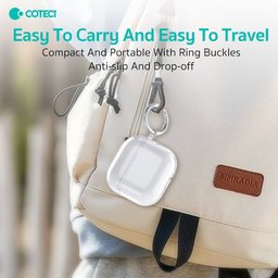 COTECi AirPods Pro 3 كفر حماية شفاف كريستالي COTECi MS-036 (AP92) Case