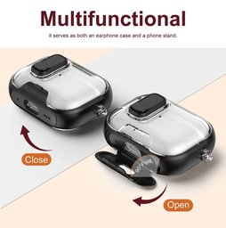 COTECi AirPods Pro 1/2 كفر حماية درعي مع ستاند COTECi MS-065 (AP113) Case