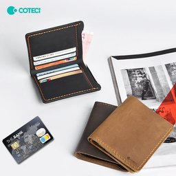 COTECi 14067 محفظة عمودية جلد طبيعي COTECi 14067 Wallet