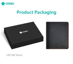 COTECi 14067 محفظة عمودية جلد طبيعي COTECi 14067 Wallet