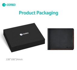 COTECi 14068 محفظة أفقية جلد طبيعي COTECi 14068 Wallet