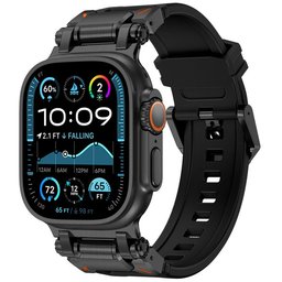 سير فقط (بدون ساعة) - COTECi Titanium Armor Band 4 لساعة ابل COTECi Titanium Armor Band 4