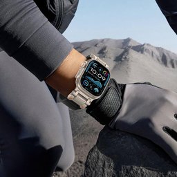سير فقط (بدون ساعة) - COTECi Titanium Armor Band 4 لساعة ابل COTECi Titanium Armor Band 4