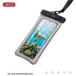 كفر XO KT02 ضد الماء IPX8 لعمق 20 متر للموبايل لغاية 7 انش XO KT02 Waterproof Case