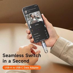 محول Mcdodo OT-7400 من USB-A 3.0 الى USB-C بسرعة 5Gbps مع اضاءة LED Mcdodo OT-7400 Adapter