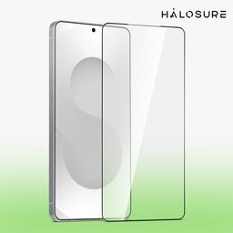 لاصق هلوشور Galaxia Full HD حماية كاملة بحواف سوداء Samsung S26 Ultra مقاوم للكسر والخدوش HaloSure Galaxia Full HD Samsung S26 Ultra Screen Protector