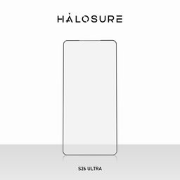 لاصق هلوشور Galaxia Full HD حماية كاملة بحواف سوداء Samsung S26 Ultra مقاوم للكسر والخدوش HaloSure Galaxia Full HD Samsung S26 Ultra Screen Protector