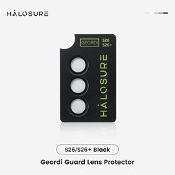 واقي عدسة كاميرا هلوشور GEORDI GUARD إطار ألمنيوم مع زجاج مقسى 9H+ Samsung S26 Ultra HaloSure GEORDI GUARD 9H+ Samsung S26 Ultra Screen Protector