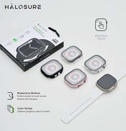 كفر ساعة هلوشور CORAZA مع حماية شاشة مدمجة حجم 45mm HaloSure Watch Case 45mm